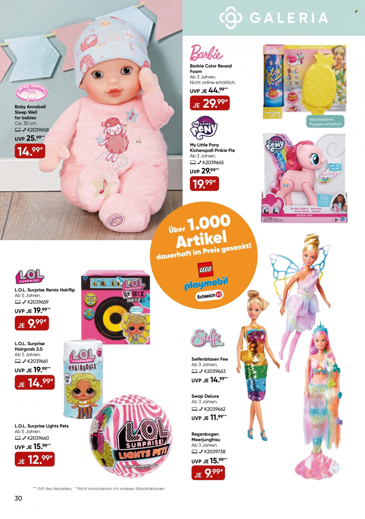 GALERIA Karstadt Kaufhof Prospekte  - 3.08.2022 - 9.08.2022. Seite 30