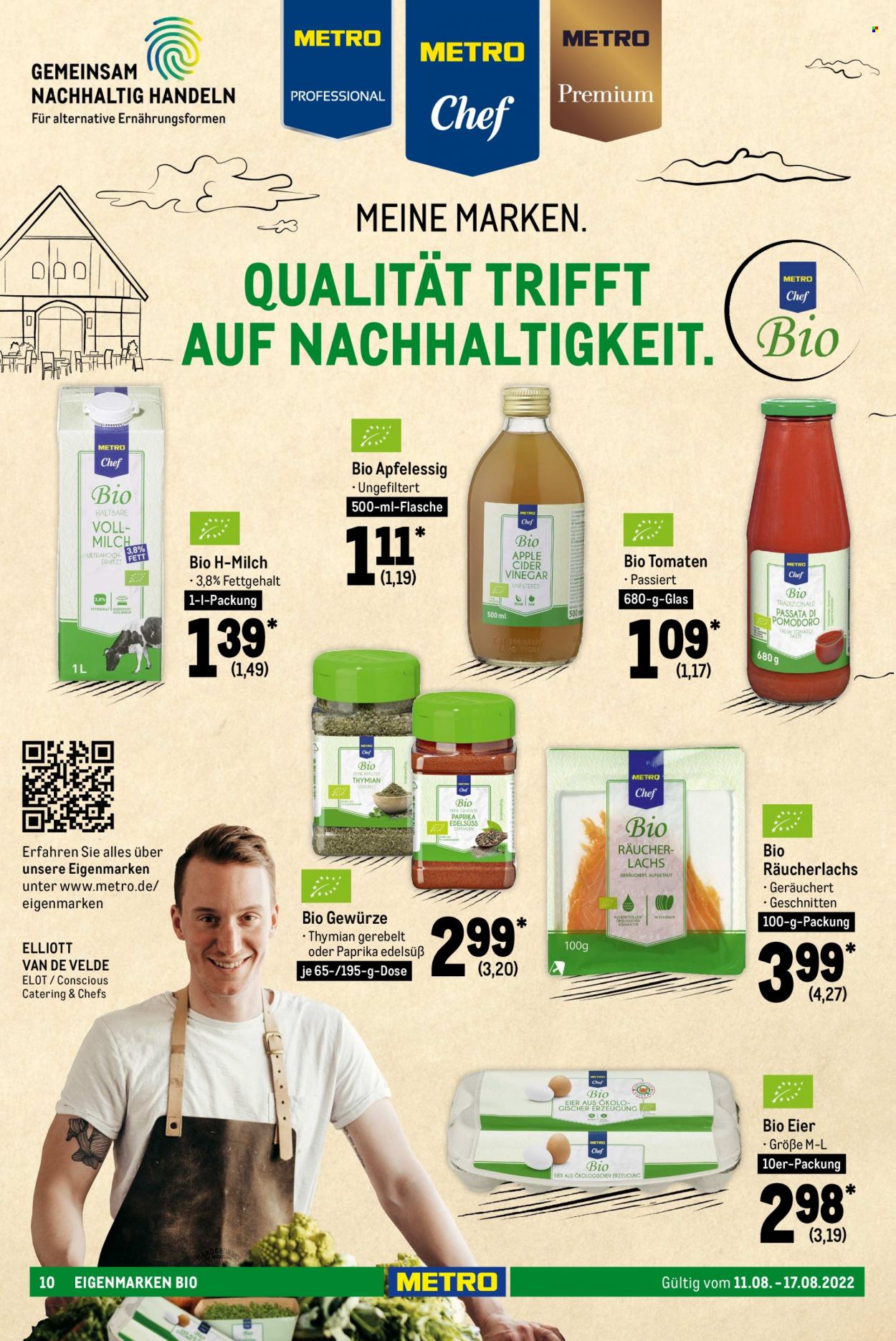 Metro Prospekte  - 11.08.2022 - 17.08.2022. Seite 10