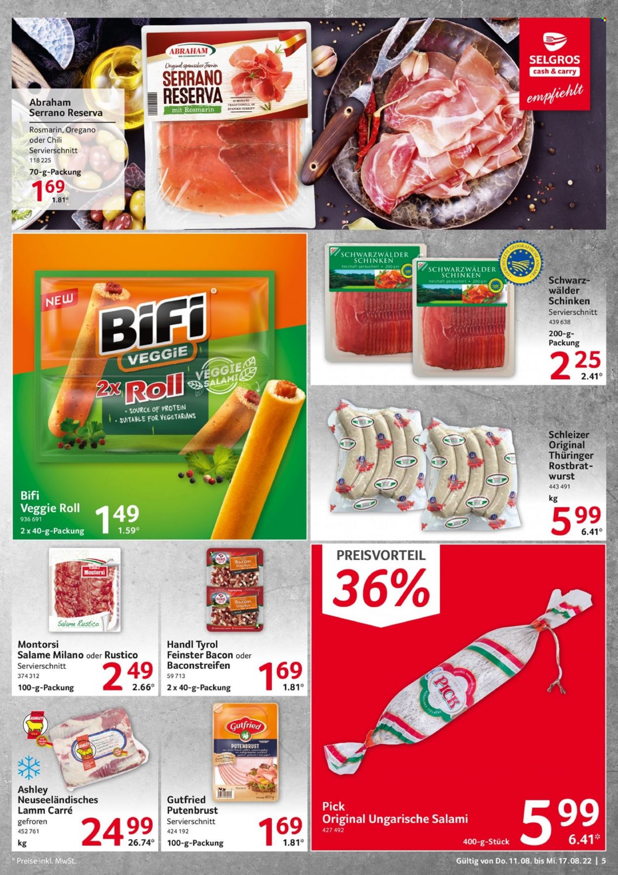 Selgros Prospekte  - 11.08.2022 - 17.08.2022. Seite 5