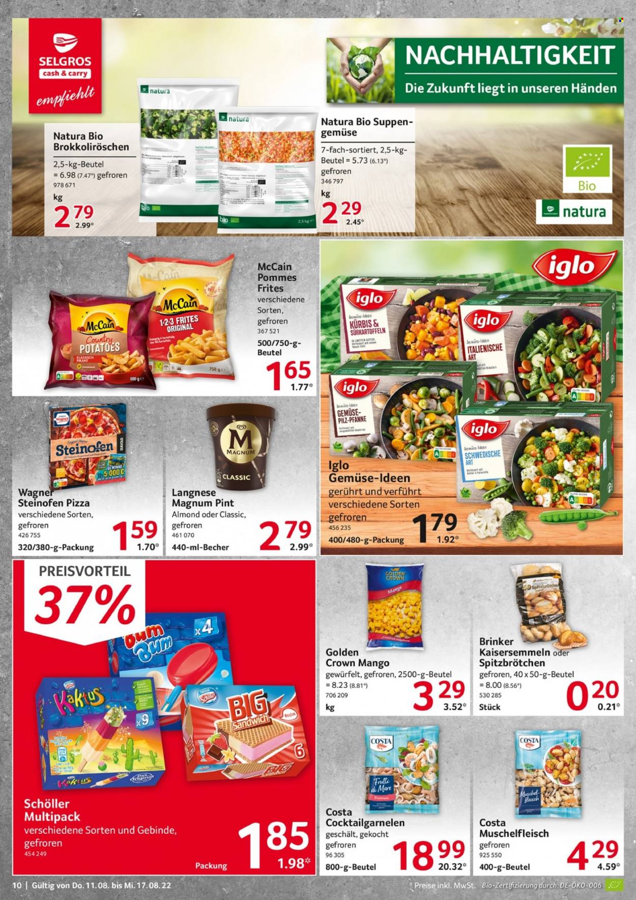 Selgros Prospekte  - 11.08.2022 - 17.08.2022. Seite 10