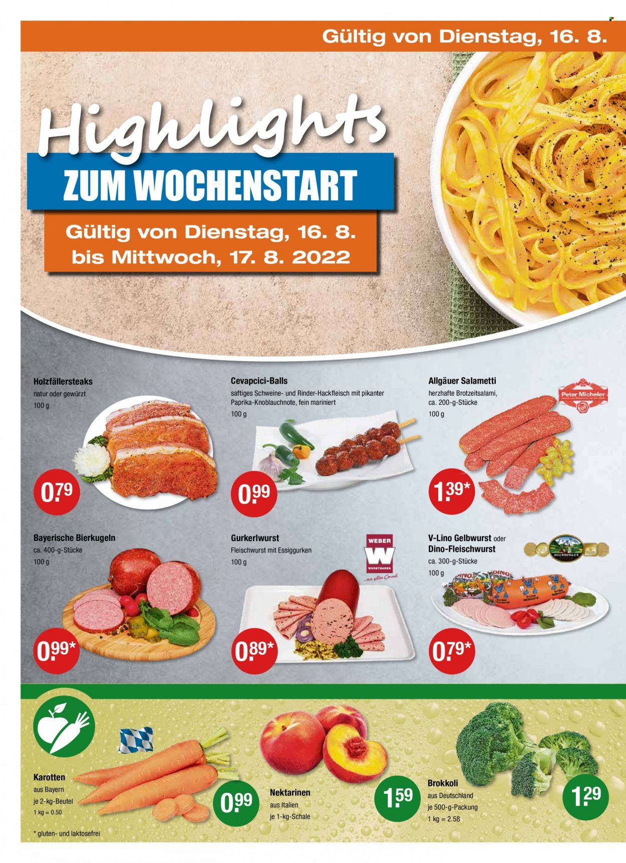 V-Markt Prospekte  - 11.08.2022 - 17.08.2022. Seite 18