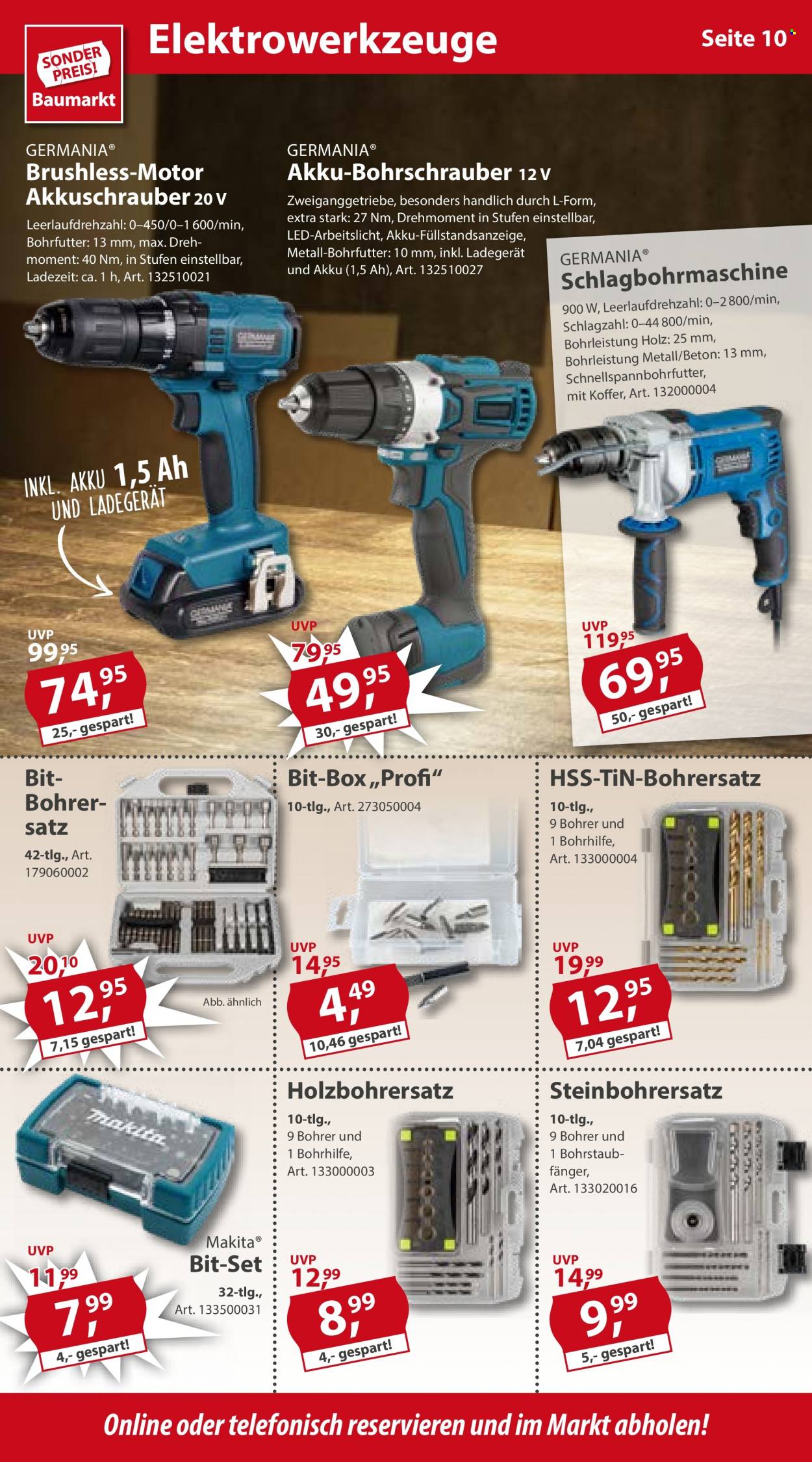 Sonderpreis-Baumarkt Prospekte  - 13.08.2022 - 19.08.2022. Seite 10