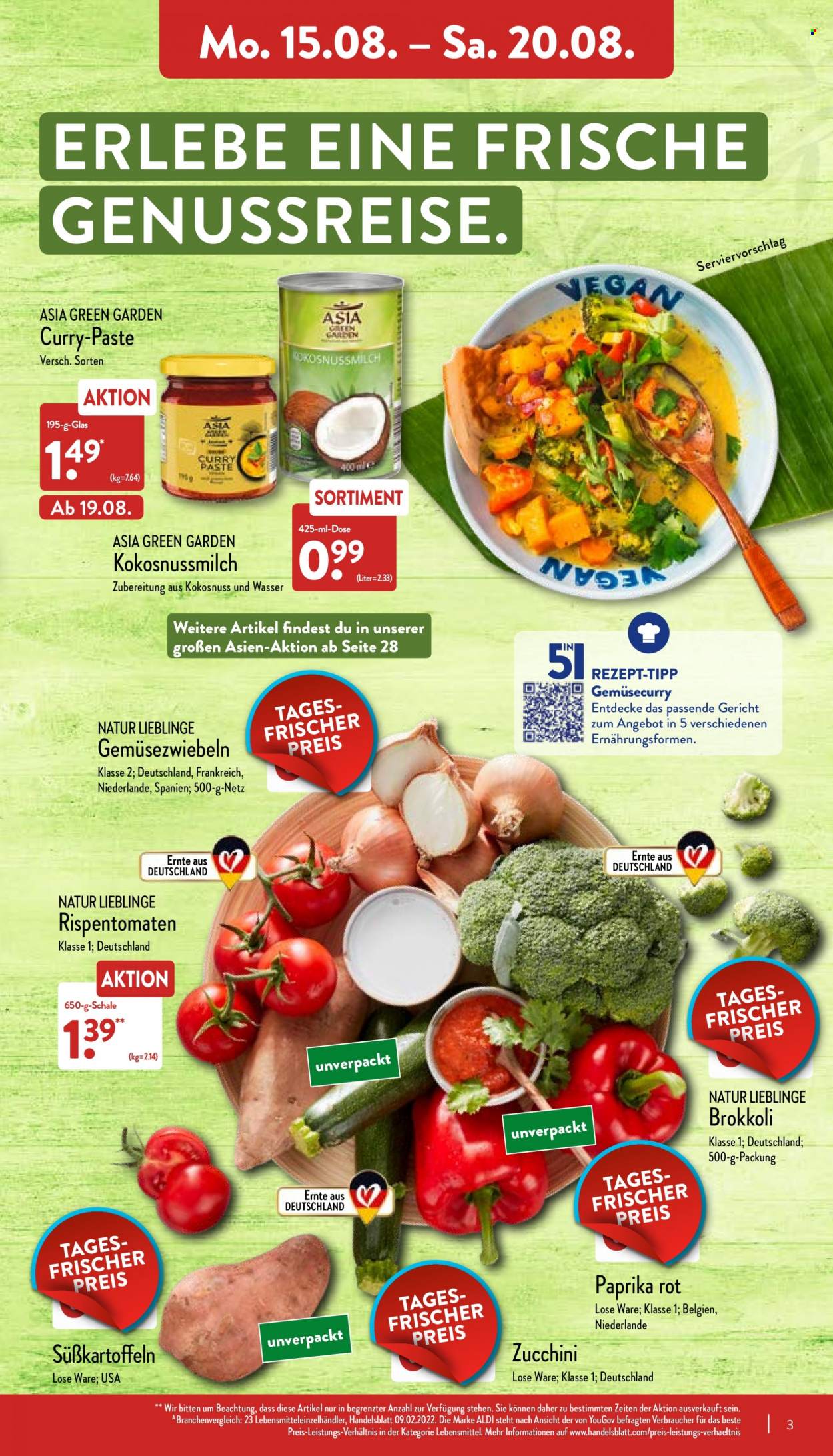ALDI Nord Prospekte  - 15.08.2022 - 20.08.2022. Seite 3