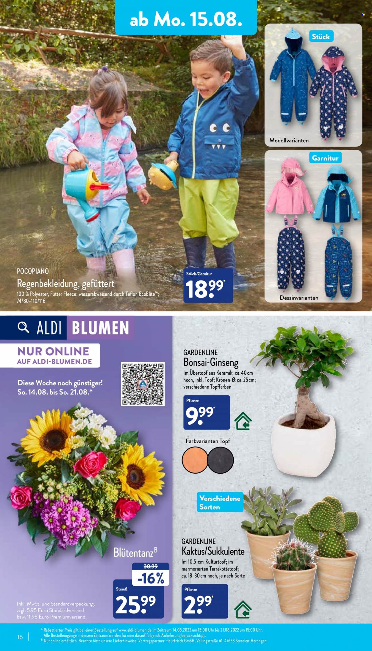 ALDI Nord Prospekte  - 15.08.2022 - 20.08.2022. Seite 16