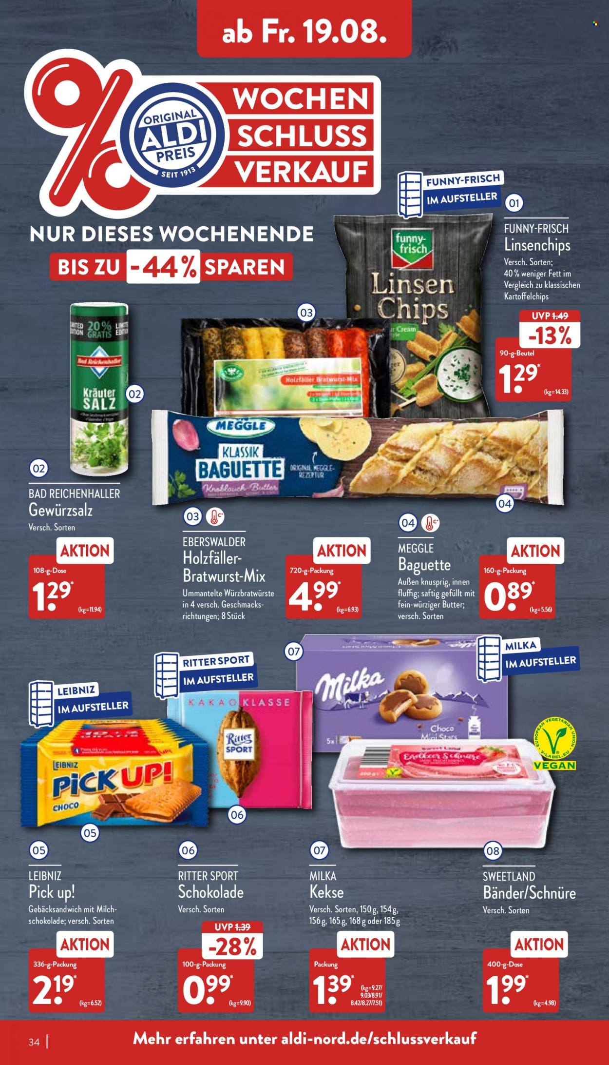 ALDI Nord Prospekte  - 15.08.2022 - 20.08.2022. Seite 34
