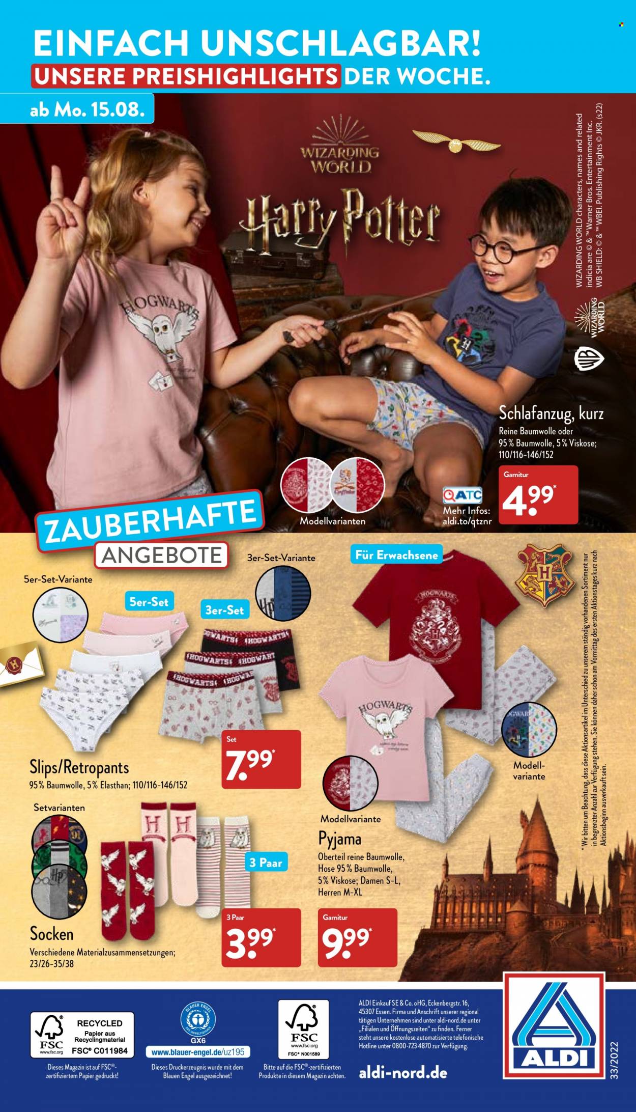 ALDI Nord Prospekte  - 15.08.2022 - 20.08.2022. Seite 36