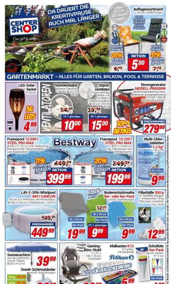 Prospekte CENTERSHOP - 8.08.2022 - 13.08.2022.