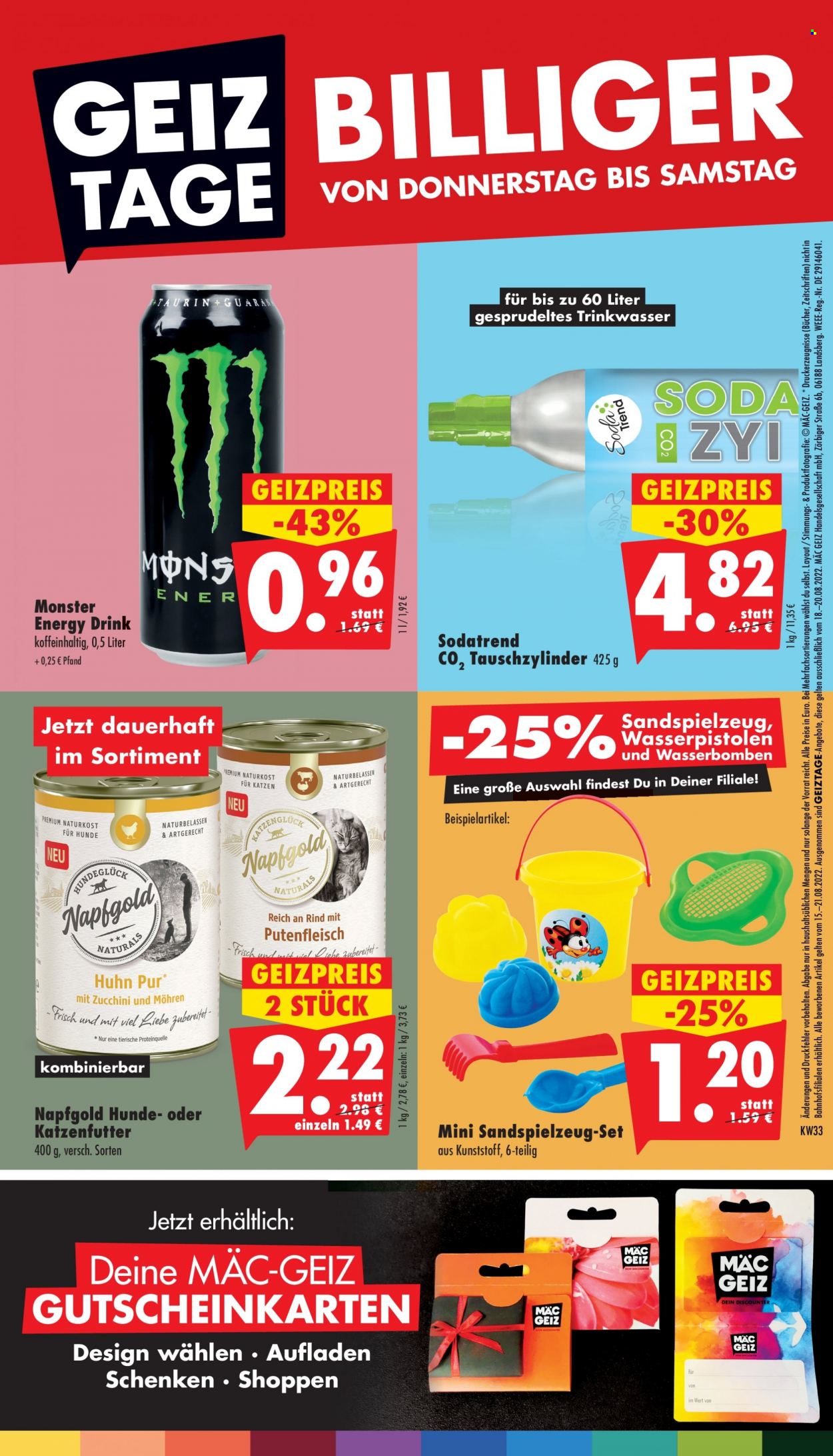 Mäc-Geiz Prospekte  - 15.08.2022 - 21.08.2022. Seite 15