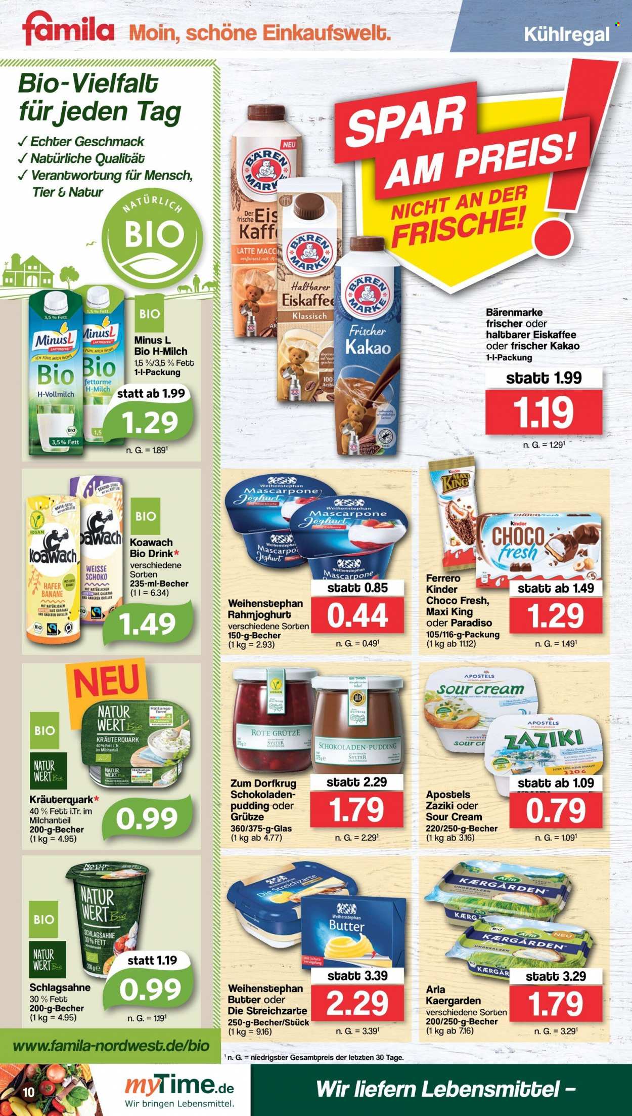 famila Prospekte  - 8.08.2022 - 13.08.2022. Seite 10