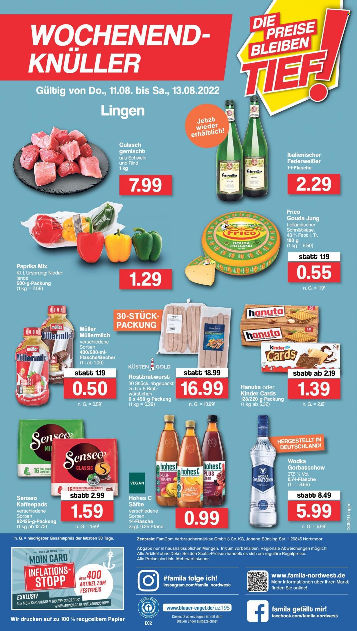 famila Prospekte  - 8.08.2022 - 13.08.2022. Seite 32