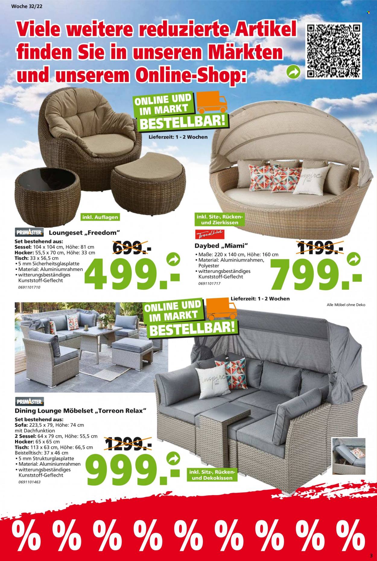 Globus Baumarkt Prospekte  - 8.08.2022 - 13.08.2022. Seite 3
