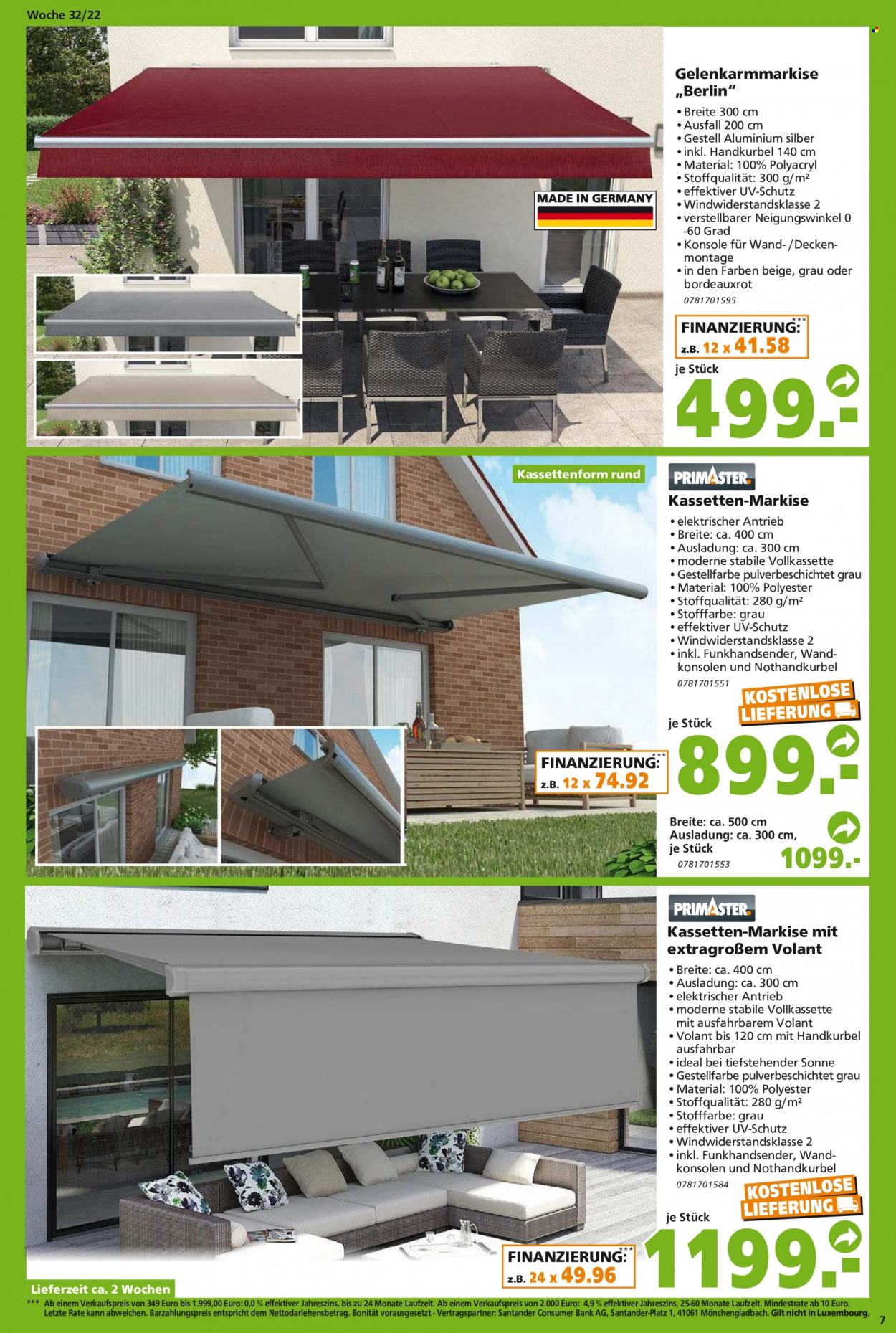 Globus Baumarkt Prospekte  - 8.08.2022 - 13.08.2022. Seite 7