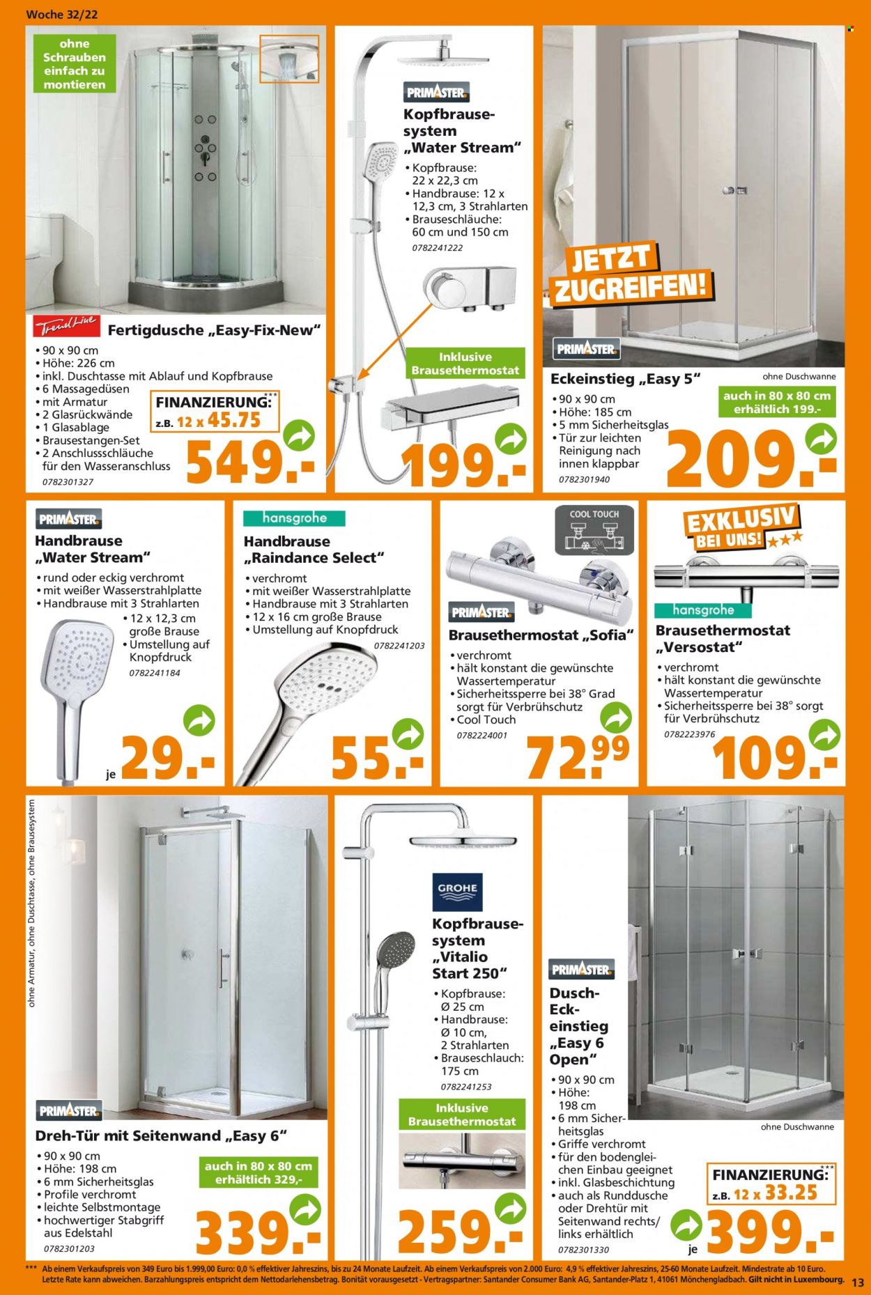 Globus Baumarkt Prospekte  - 8.08.2022 - 13.08.2022. Seite 13