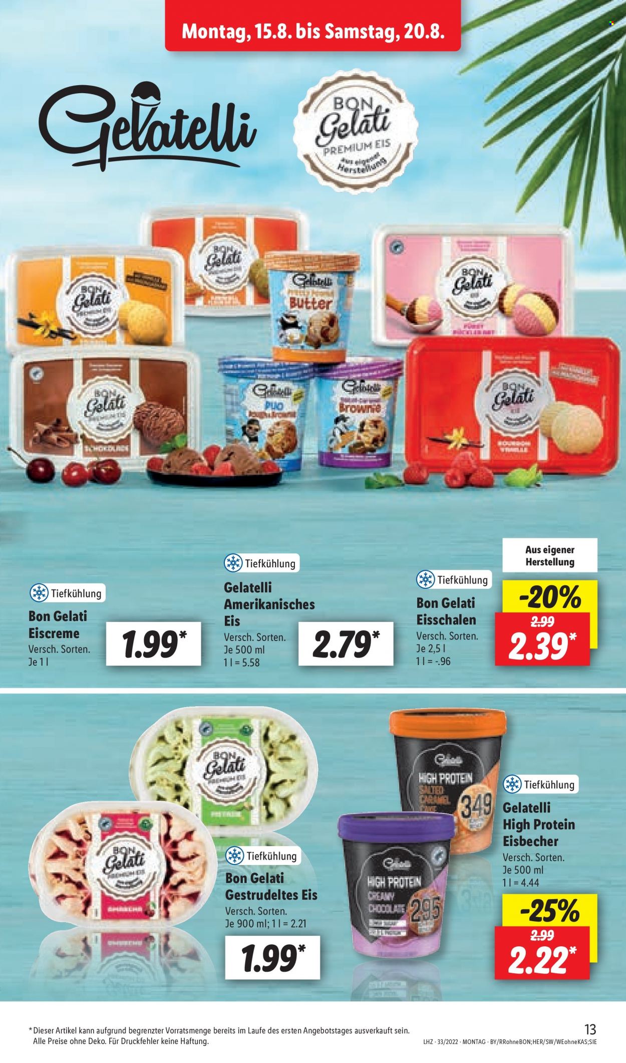 Lidl Prospekte  - 12.08.2022 - 12.08.2022. Seite 13