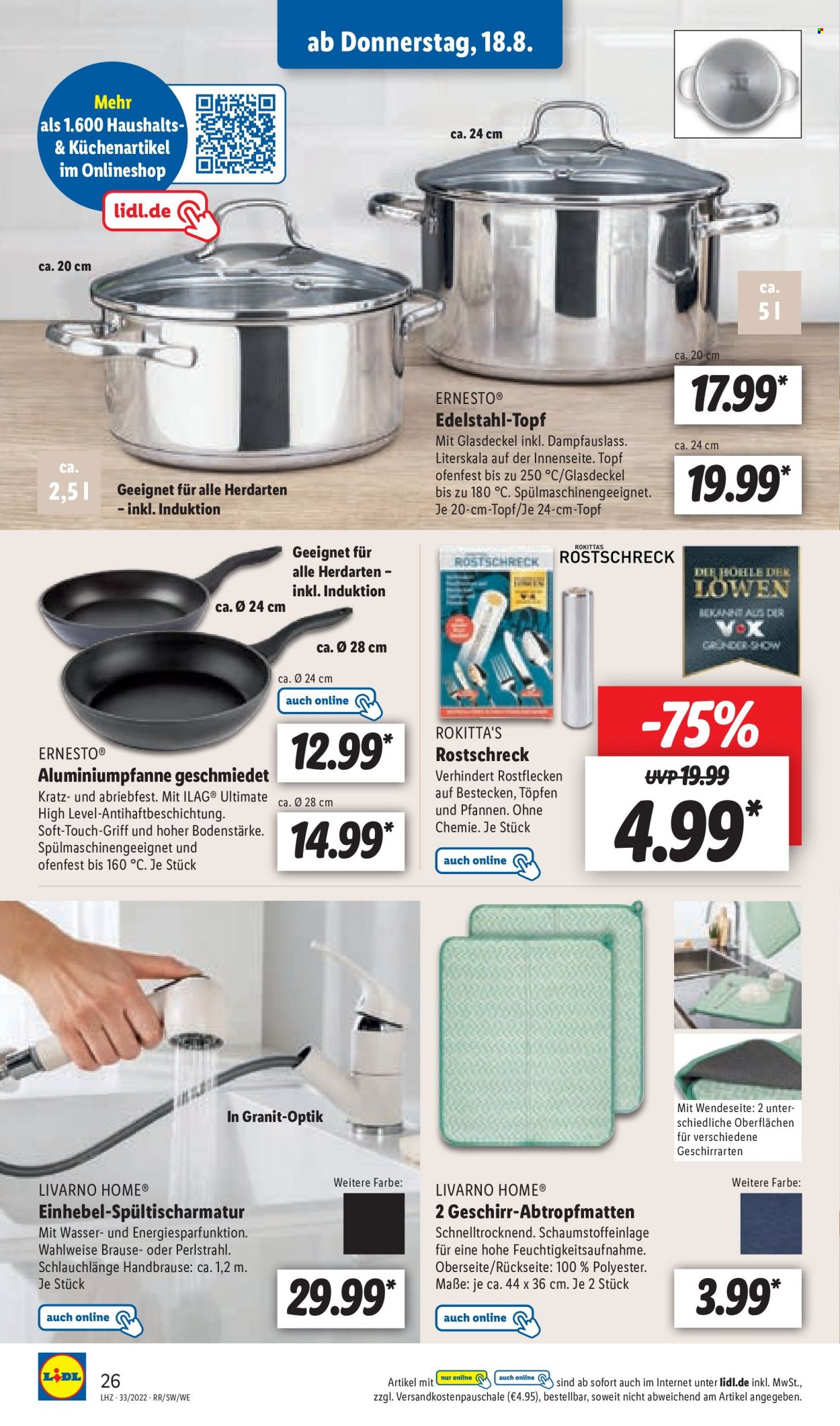 Lidl Prospekte  - 12.08.2022 - 12.08.2022. Seite 26