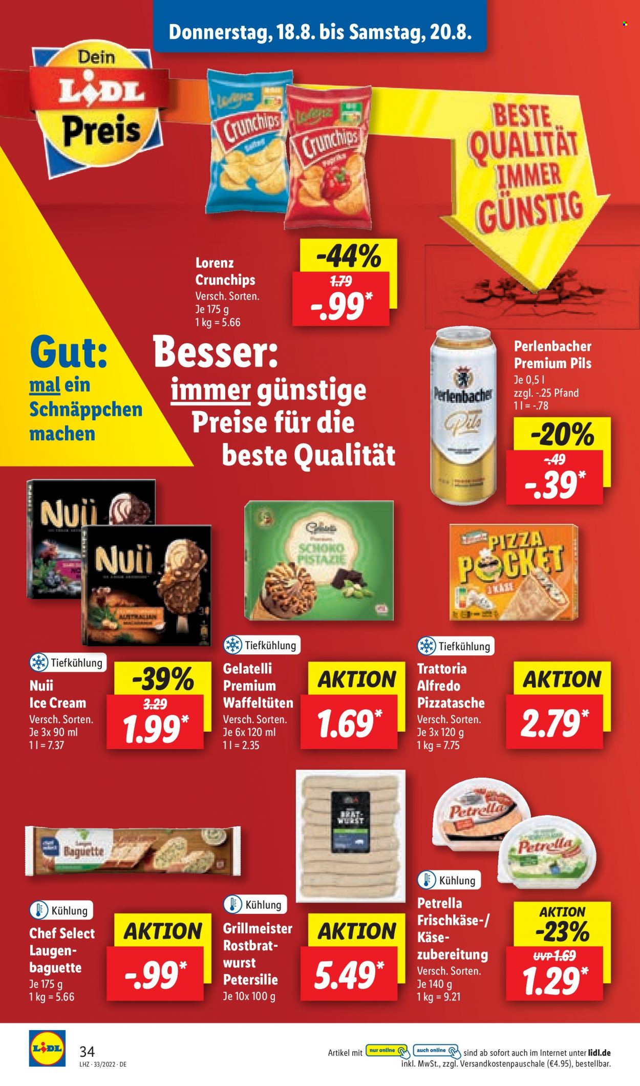Lidl Prospekte  - 12.08.2022 - 12.08.2022. Seite 34