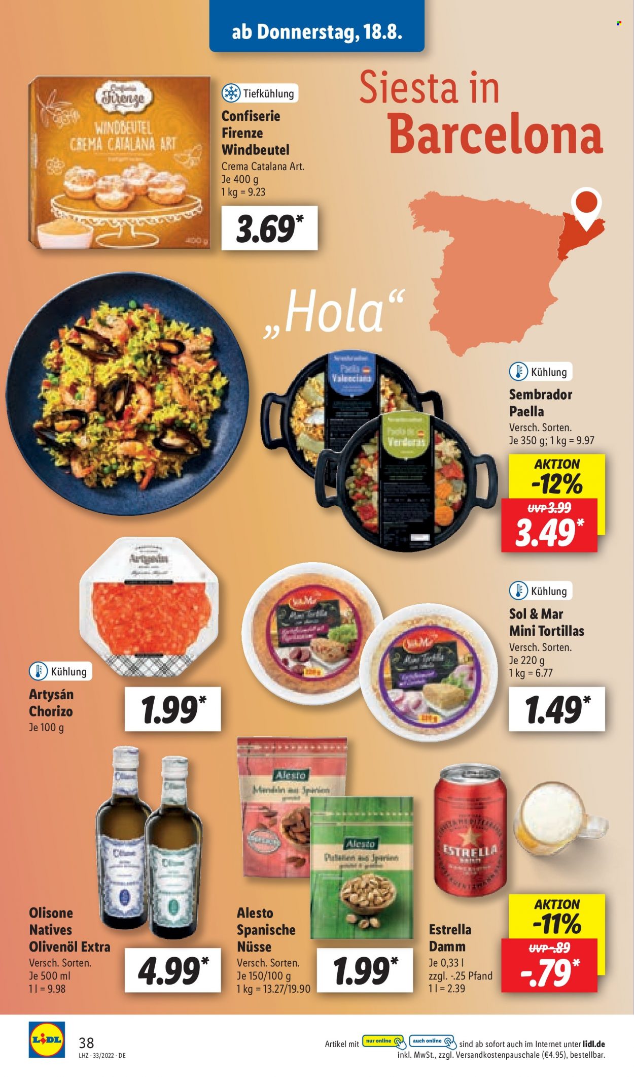 Lidl Prospekte  - 12.08.2022 - 12.08.2022. Seite 38