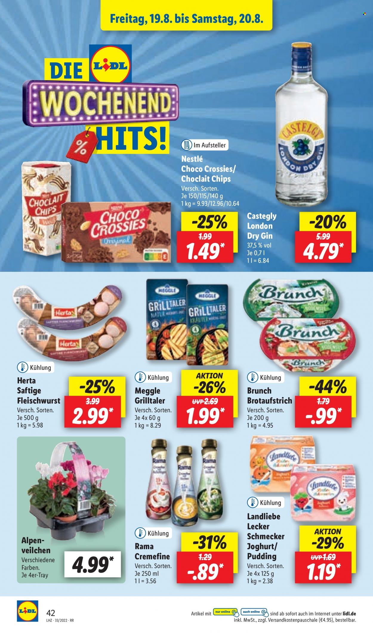 Lidl Prospekte  - 12.08.2022 - 12.08.2022. Seite 42