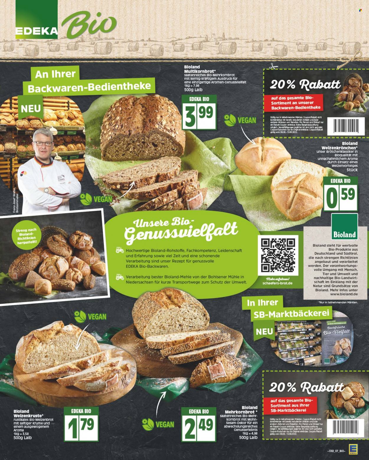 Edeka Prospekte  - 8.08.2022 - 13.08.2022. Seite 7