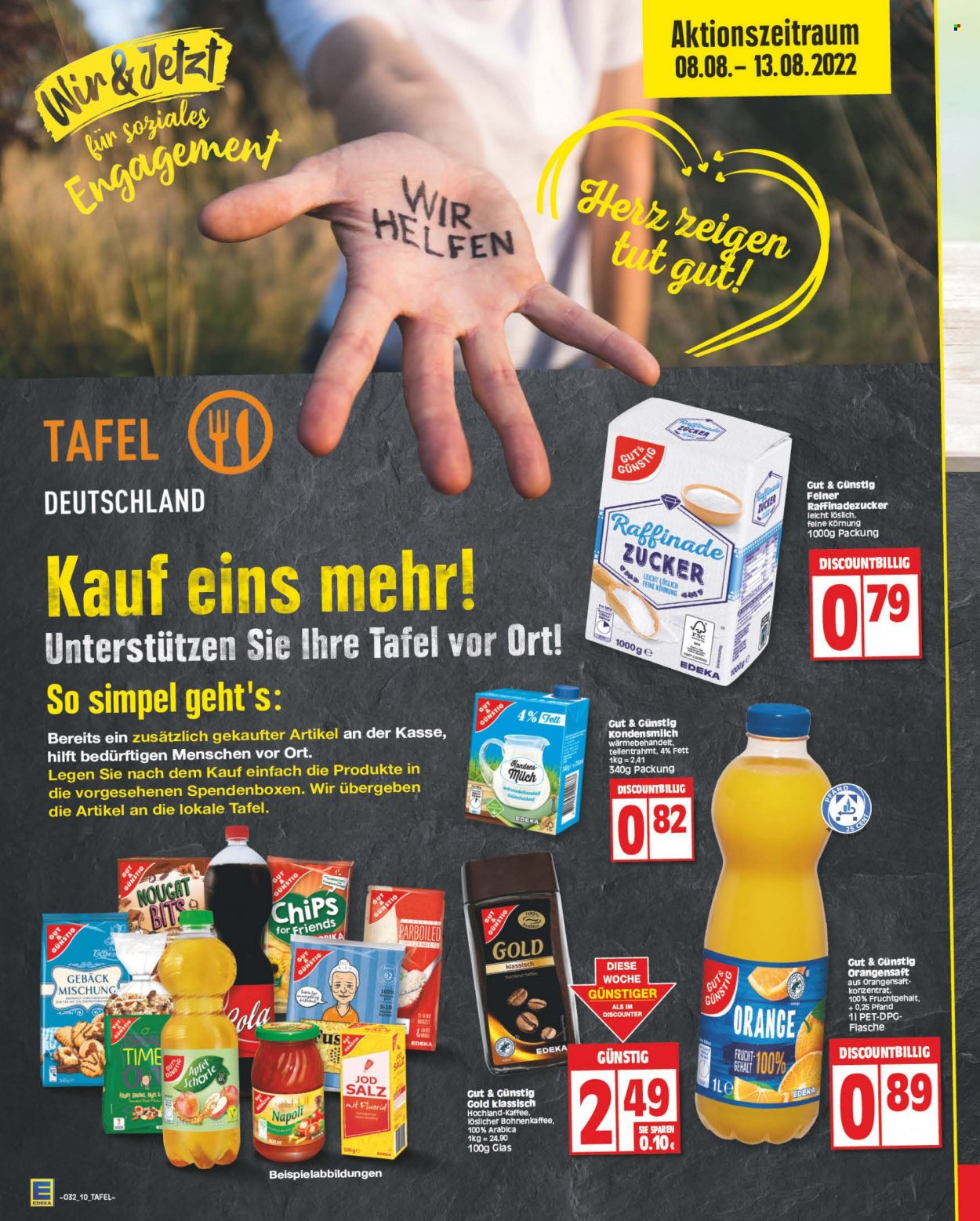Edeka Prospekte  - 8.08.2022 - 13.08.2022. Seite 10