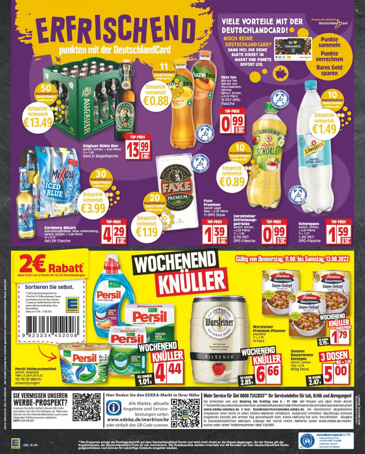 Edeka Prospekte  - 8.08.2022 - 13.08.2022. Seite 16
