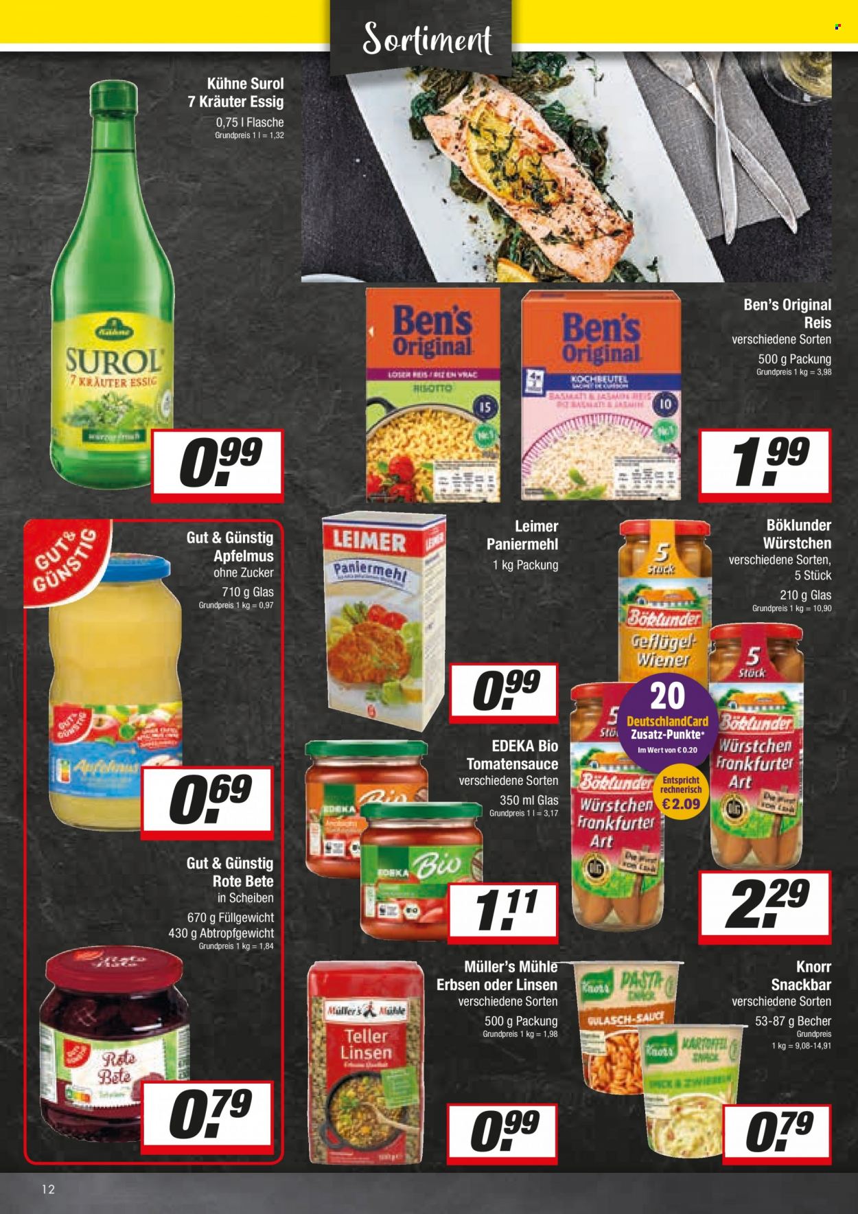 Edeka Prospekte  - 8.08.2022 - 13.08.2022. Seite 12