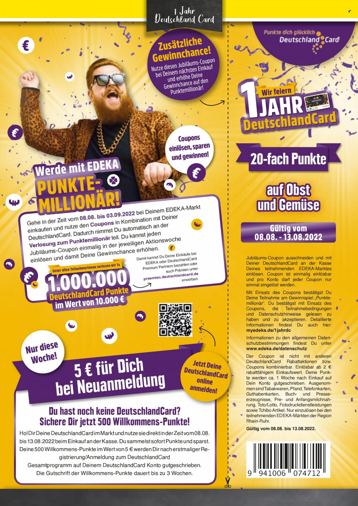 Edeka Prospekte  - 8.08.2022 - 13.08.2022. Seite 13