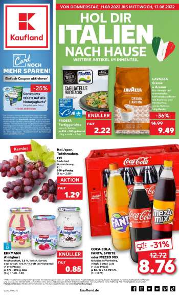 Prospekte Kaufland - 11.08.2022 - 17.08.2022.