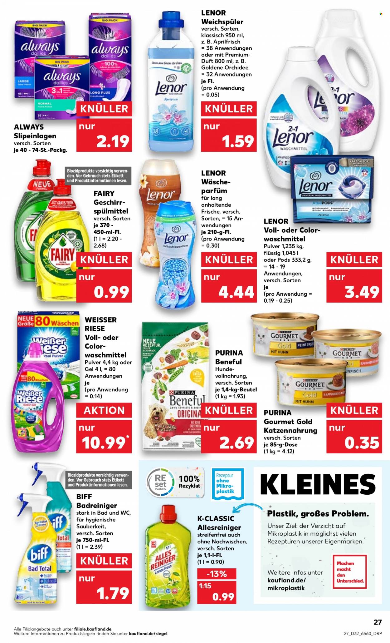 Kaufland Prospekte  - 11.08.2022 - 17.08.2022. Seite 27