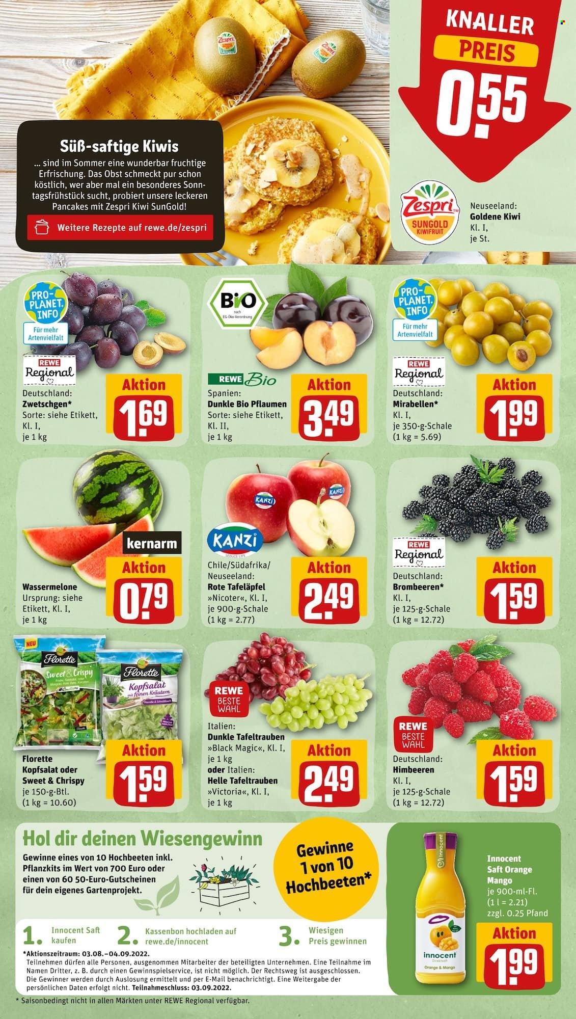 REWE Prospekte  - 8.08.2022 - 13.08.2022. Seite 4