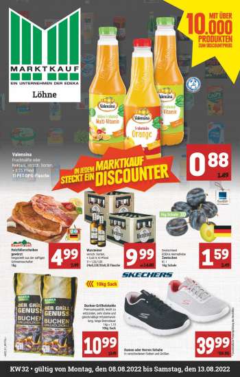 Prospekte Marktkauf - 8.08.2022 - 13.08.2022.