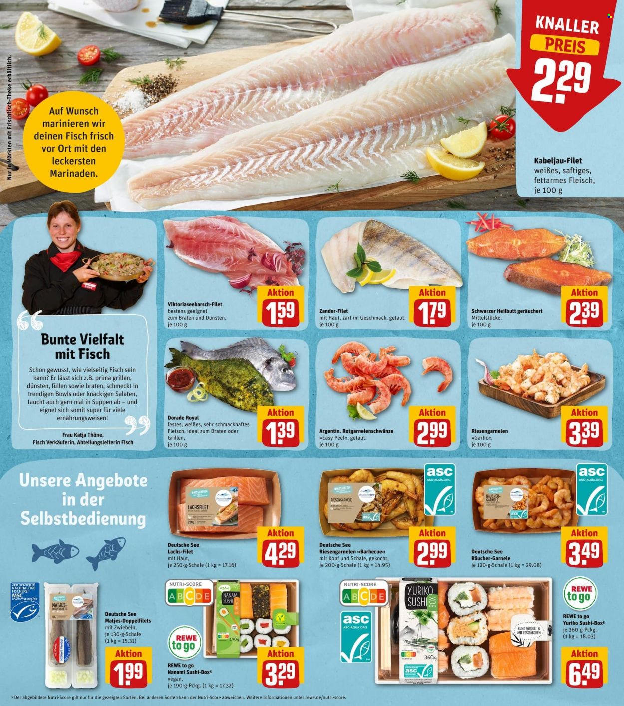 REWE Prospekte  - 8.08.2022 - 13.08.2022. Seite 10