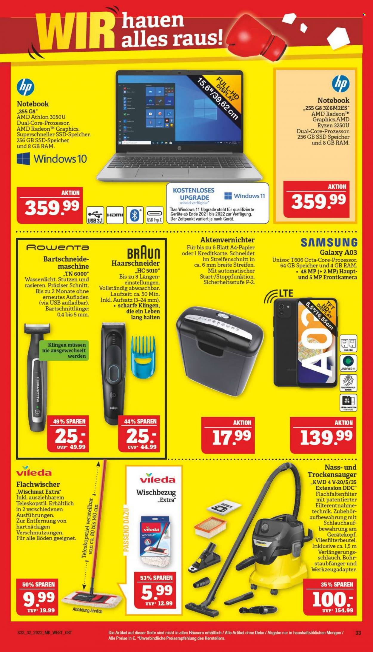 Marktkauf Prospekte  - 8.08.2022 - 13.08.2022. Seite 33