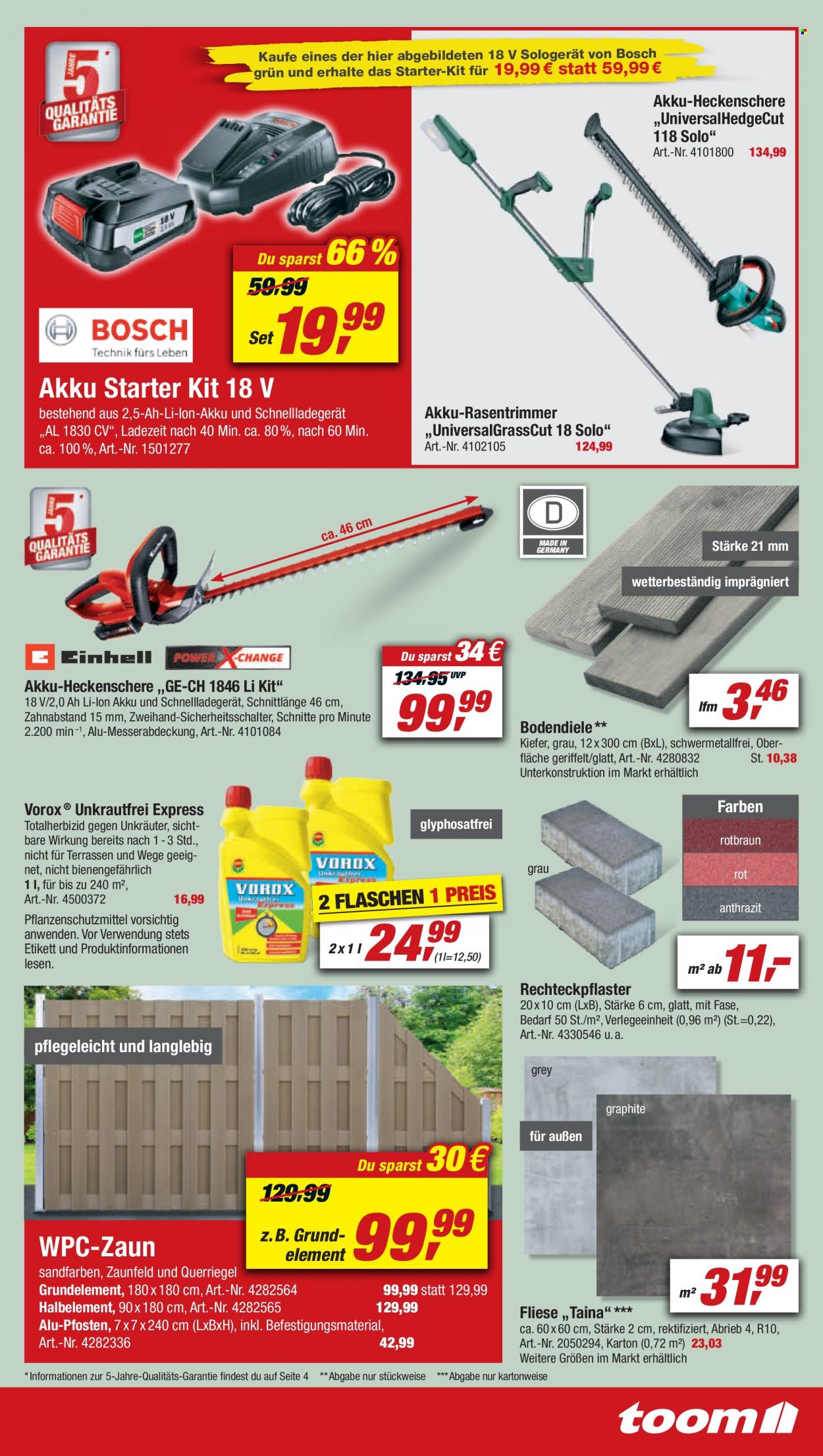 toom Baumarkt Prospekte  - 13.08.2022 - 19.08.2022. Seite 5