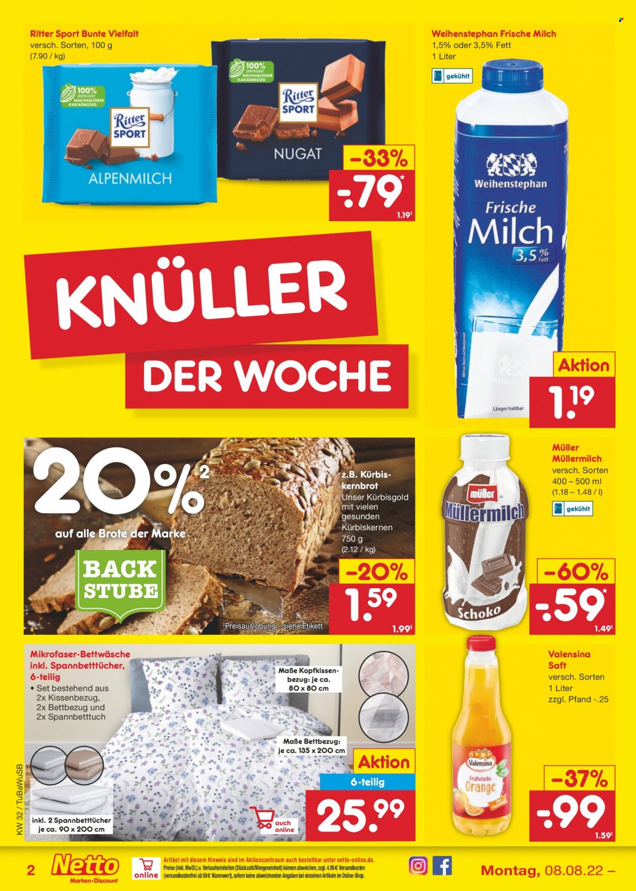 Netto Marken-Discount Prospekte  - 8.08.2022 - 13.08.2022. Seite 2