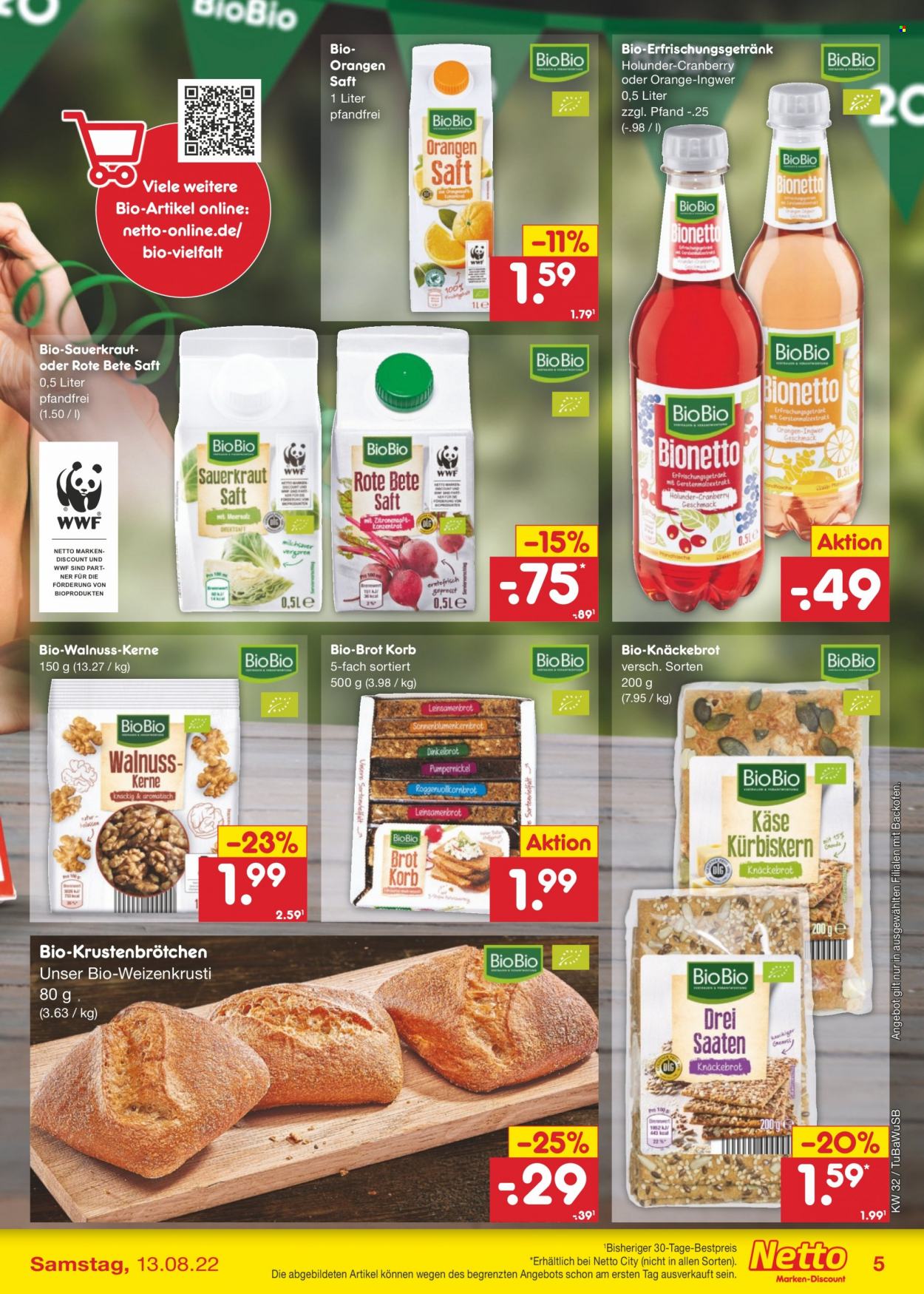 Netto Marken-Discount Prospekte  - 8.08.2022 - 13.08.2022. Seite 5