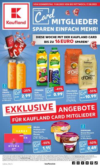 Prospekte Kaufland - 11.08.2022 - 17.08.2022.