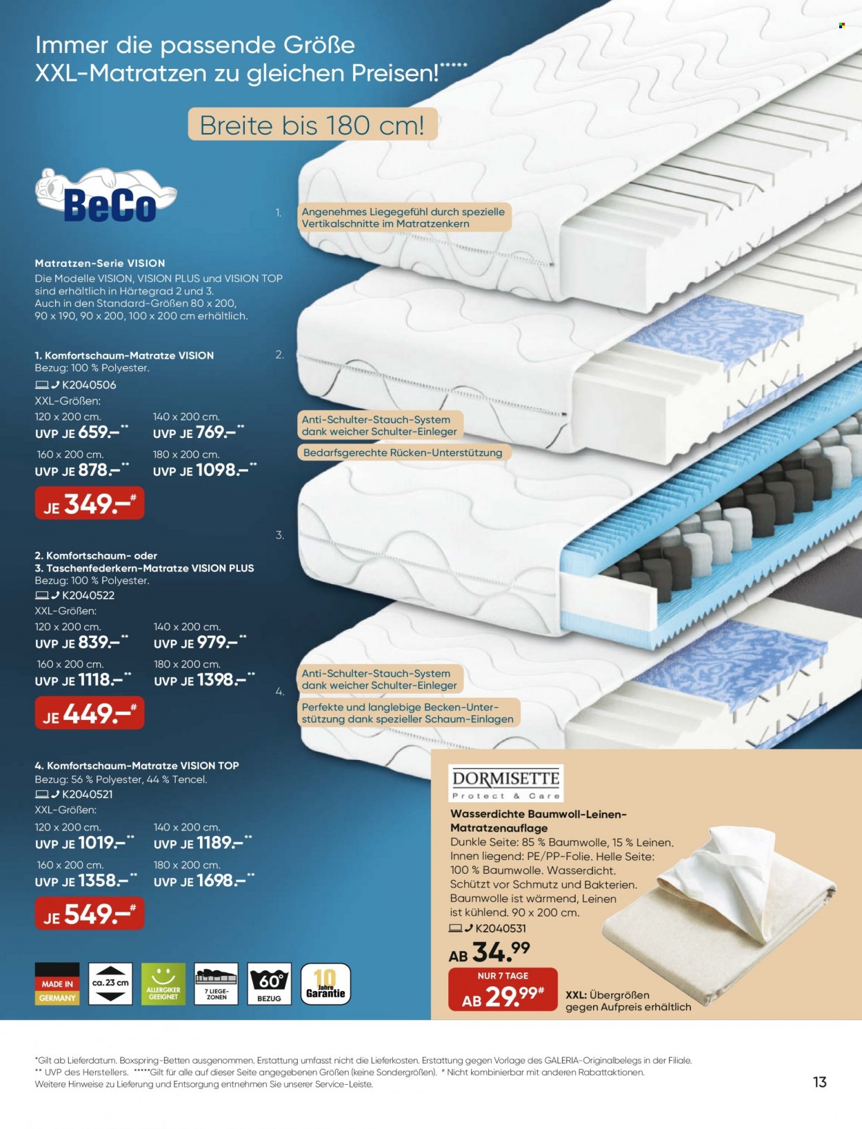 GALERIA Karstadt Kaufhof Prospekte  - 10.08.2022 - 16.08.2022. Seite 13
