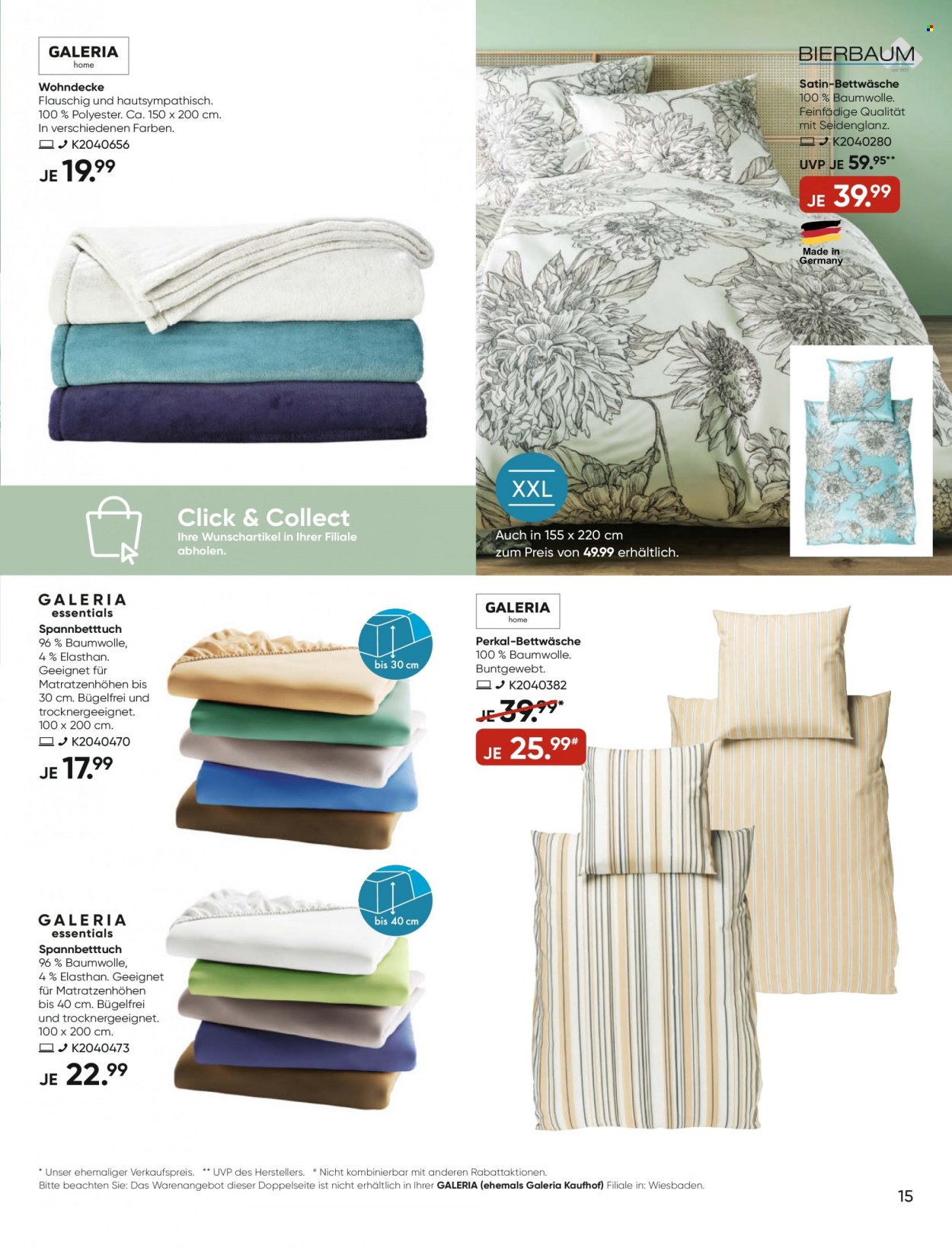 GALERIA Karstadt Kaufhof Prospekte  - 10.08.2022 - 16.08.2022. Seite 15