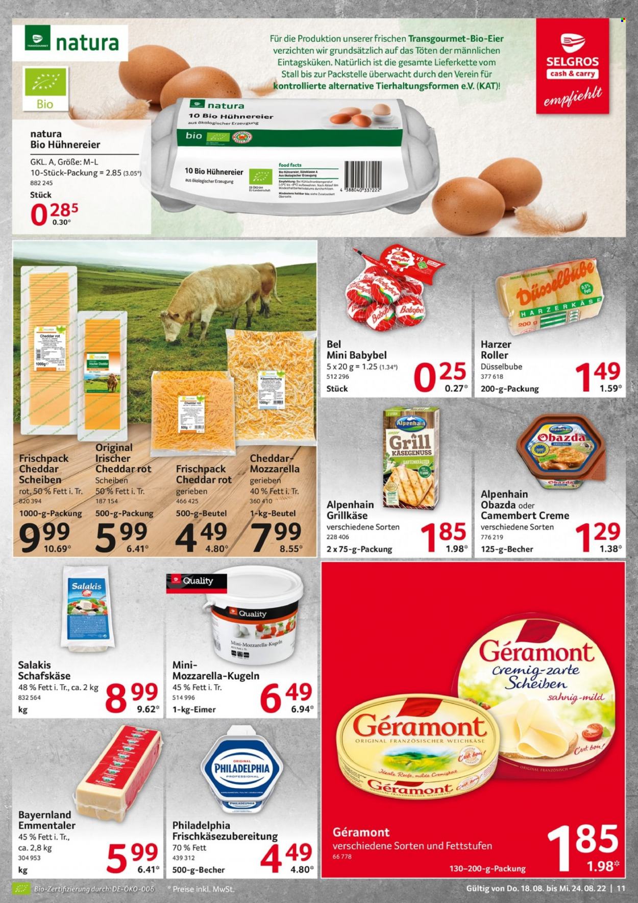 Selgros Prospekte  - 18.08.2022 - 24.08.2022. Seite 11