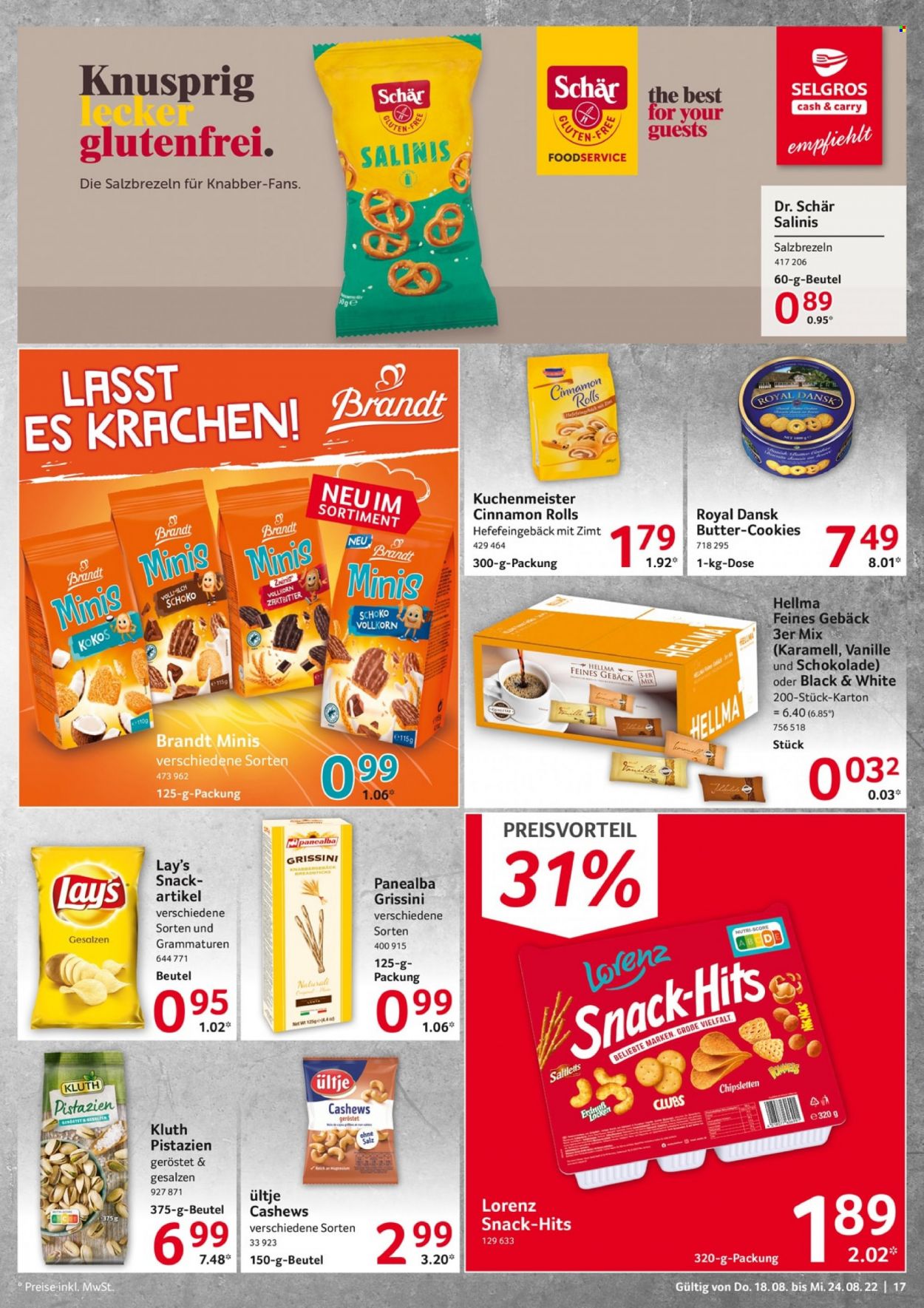 Selgros Prospekte  - 18.08.2022 - 24.08.2022. Seite 17