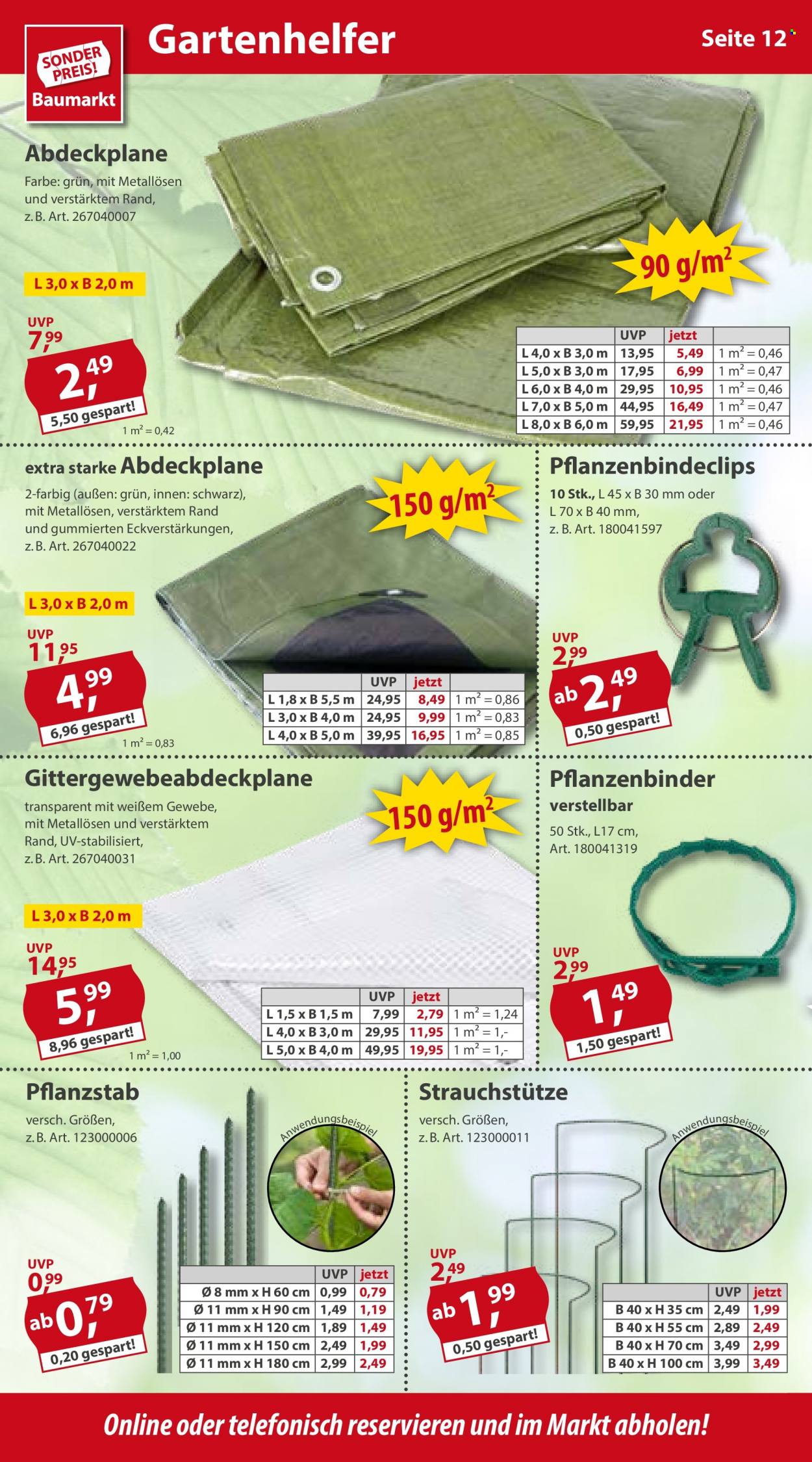 Sonderpreis-Baumarkt Prospekte  - 20.08.2022 - 26.08.2022. Seite 12