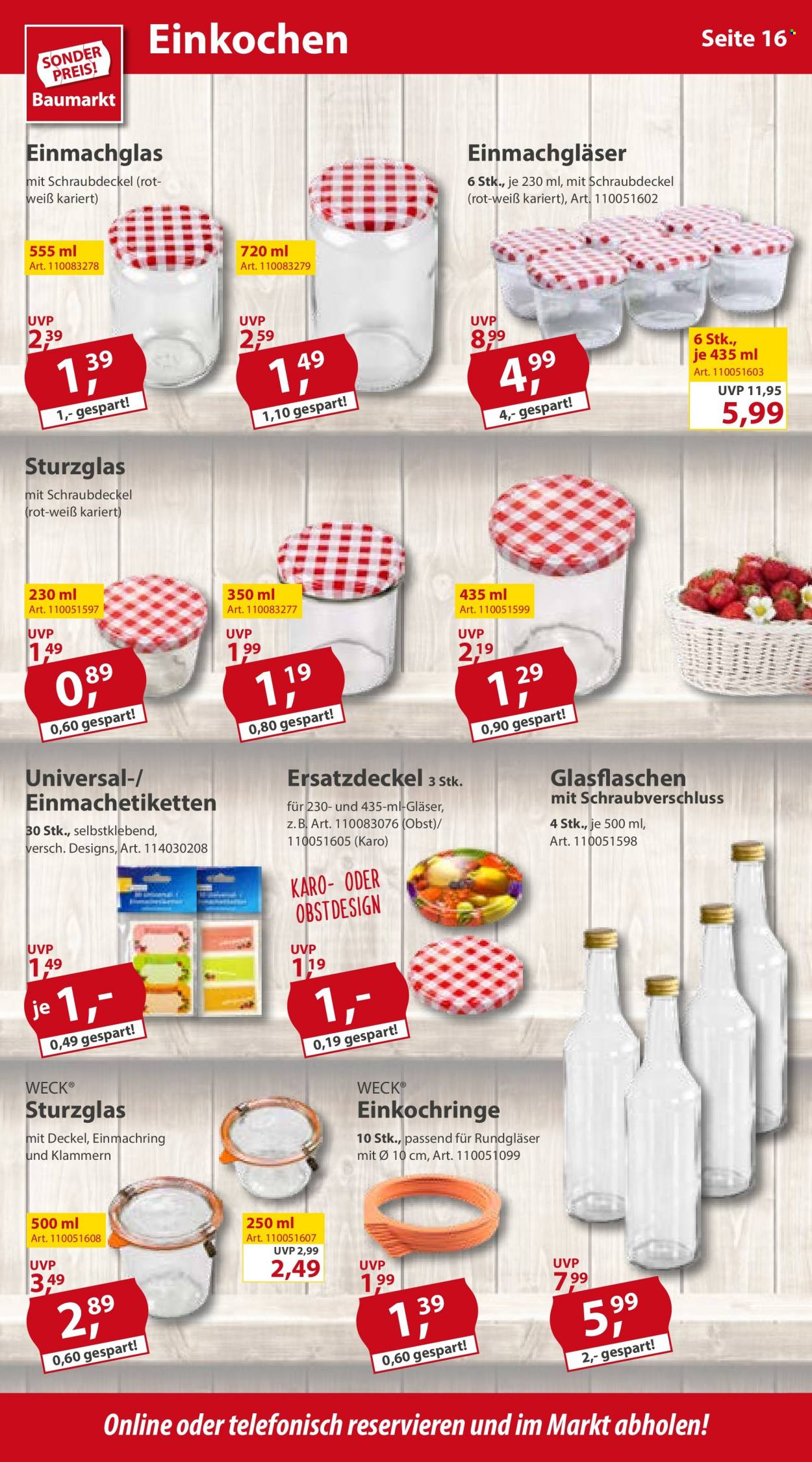 Sonderpreis-Baumarkt Prospekte  - 20.08.2022 - 26.08.2022. Seite 16