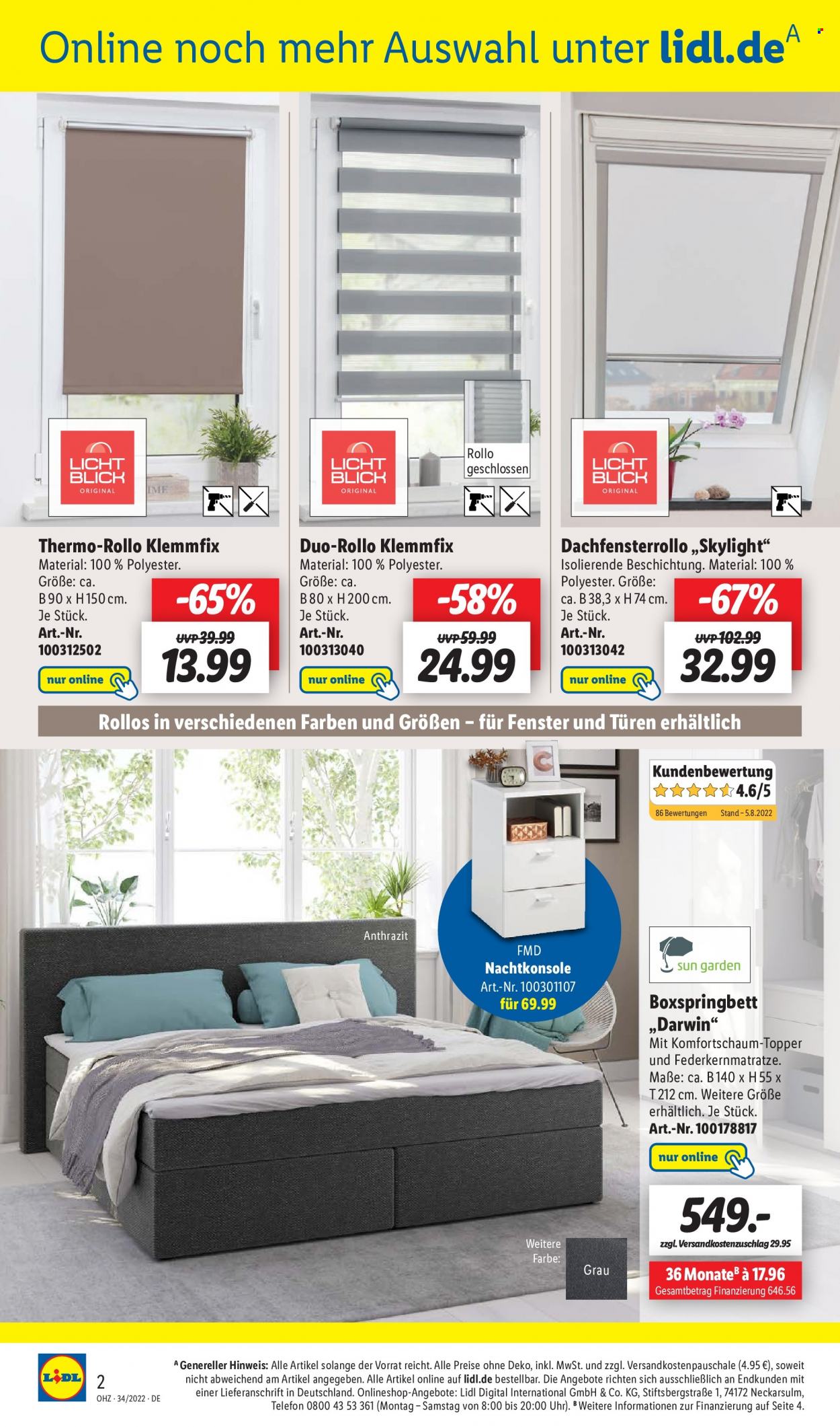 Lidl Prospekte  - 22.08.2022 - 28.08.2022. Seite 4