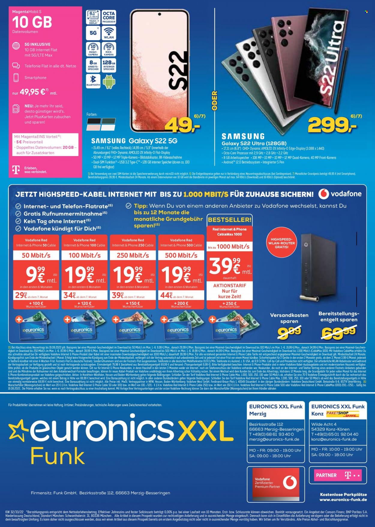 Euronics Prospekte  - 13.08.2022 - 19.08.2022. Seite 8