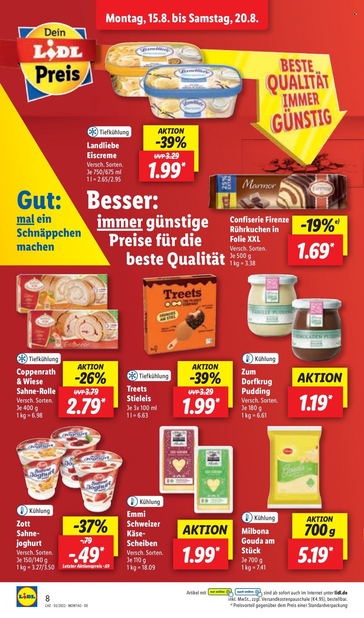 Lidl Prospekte  - 15.08.2022 - 20.08.2022. Seite 8