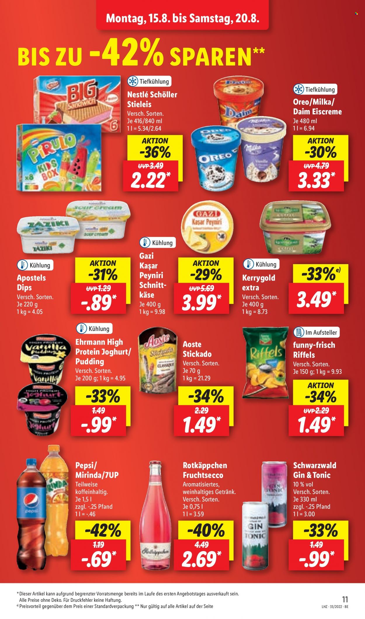 Lidl Prospekte  - 15.08.2022 - 20.08.2022. Seite 11