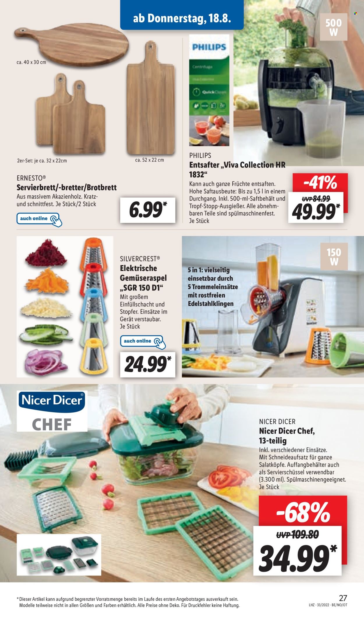 Lidl Prospekte  - 15.08.2022 - 20.08.2022. Seite 27