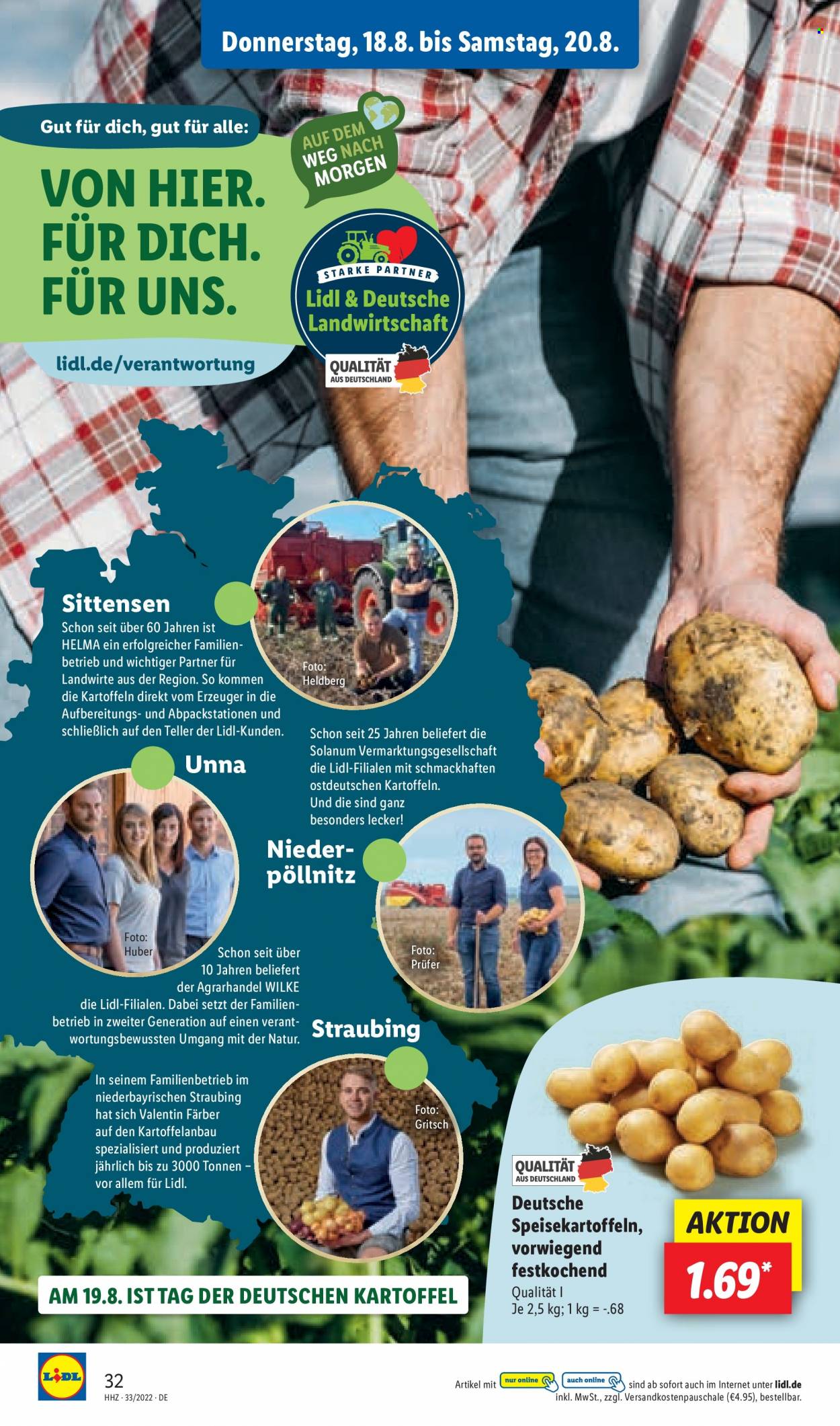 Lidl Prospekte  - 15.08.2022 - 20.08.2022. Seite 32