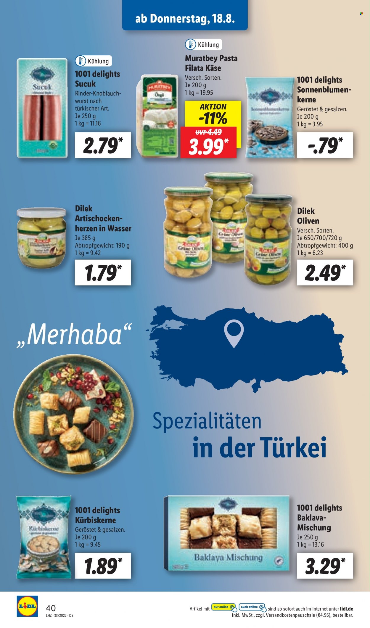 Lidl Prospekte  - 15.08.2022 - 20.08.2022. Seite 40